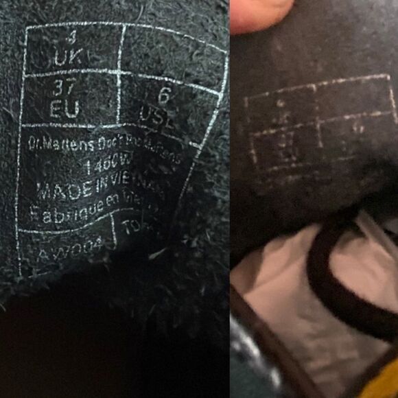 Dr Martens 1460 8 eye  patent leather boots - Picture 7 of 16